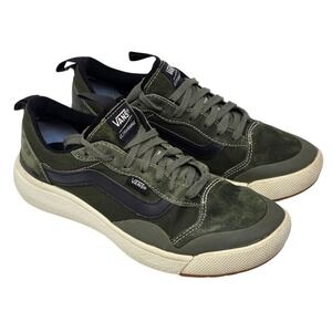 Vans Ultrarange Exo SE Olive Green Canvas Low Top Sneakers Men's 6.5‎ Women's 8